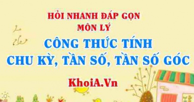 Công thức tính chu kỳ, tần số, tần số góc của dao động điều hòa lớp 12? Hỏi nhanh đáp gọn môn Vật lý